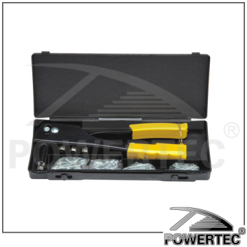 POWERTEC 9.5\'\' Effortless Heavy Duty Hand Riveter with Plastic Box Packing