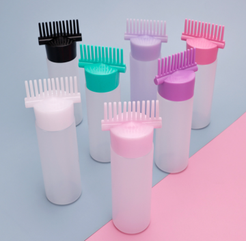 Bottiglie per la cura dei capelli del materiale PE - 80 ml, 150 ml, 200 ml di contenitori di plastica per saloni
