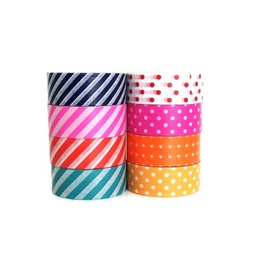 การตกแต่งจุดสีแดง DIY และเทปกระดาษสำหรับเครื่องเขียนมือ