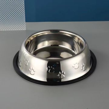 Ciotole per cani in acciaio inossidabile premium con basi anti-slip per uso domestico: miglioramento dell'esperienza di alimentazione del tuo animale domestico