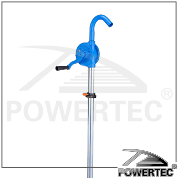 POWERTEC 130mm Rotary Hand Manual Drum Barrel Oil Pump