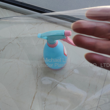 transparent flex PVC sheet to make stationery pouchs