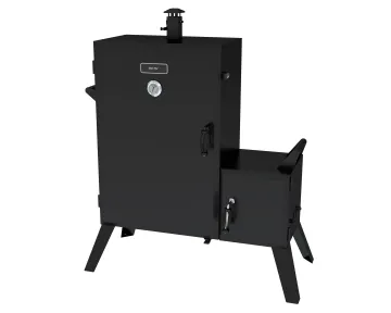 Wholesale Smoker Grills Outdoor Vertical Offset Charcoal Smoker Barbecue Grill
