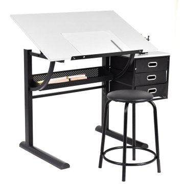 Table de rédaction réglable avec tiroirs: la station d'artisanat d'art ultime pour le dessin et les passe-temps
