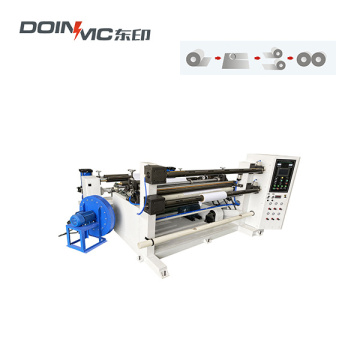Macchina automatica di taglio e riavvolgimento per rotolo di carta