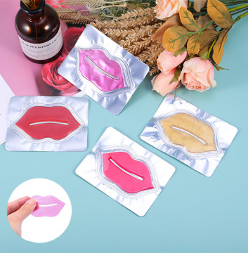 Masque à lèvres de couchage en collagène en cristal: anti-rides, gel de soins aux lèvres hydratants pour l'humidité profonde et l'élimination de la peau morte