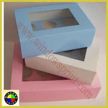 Paper Cupcake Packaging Box
