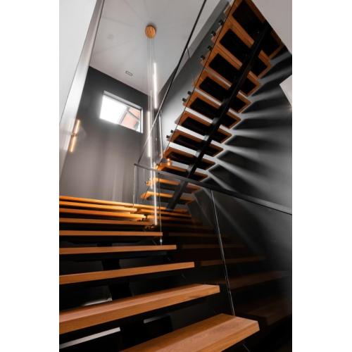 فيلا حديثة داخل الغرفة، طراز بسيط، تشغيل مستقيم، زجاج خشبي أحادي