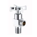 Good Price Cross Handle Chrome Plated Toilet Antique Brass Angle Valve