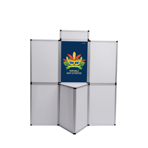 folding panel display stand Folding system-7.5 panels