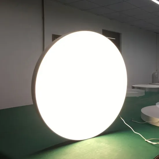 Anti-Glare Round LED Panel Light with 50,000 Hours Lifespan