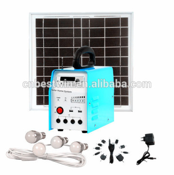 10W solar home light system with FM Radio&MP3 player