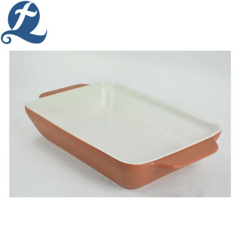 Качественная прямоугольная кухонная форма для запекания гратен