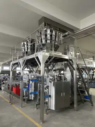 High Speed Vertical FFS Packaging Machine for Cookies, Biscuits, and Crackers by China Manufacturer