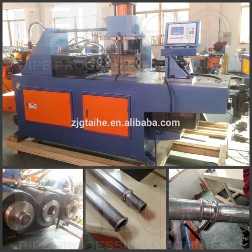 SG-III-80 hydraulic end forming machine for construction tube reducing and flange