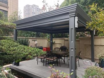 Aluminum Alloy Pavilions for Sustainable Community Spaces