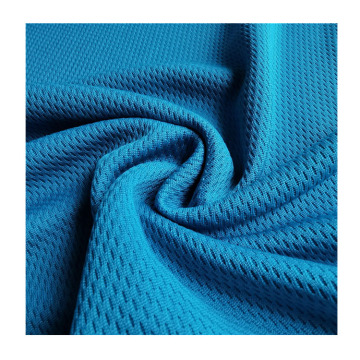 100% Polyester Sportswear Tyg: Honeycomb Bird Eye Mesh för förbättrad kylning och torr passform