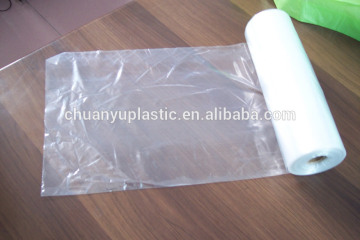 HDPE virgin transparent food grade plastic bags