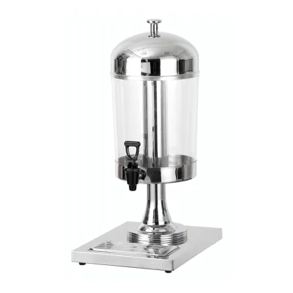 Stainless Steel Glass Juice Dispenser Machine for Beverage Serving