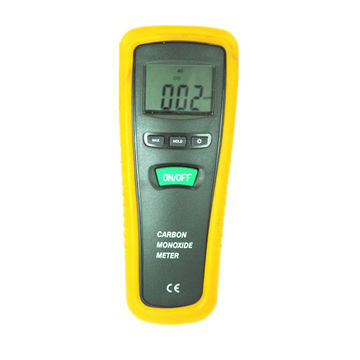 Carbon monoxide meter with data hold function and high accuracy