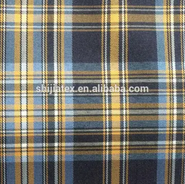 100% polyester yarn dyed twill fabric