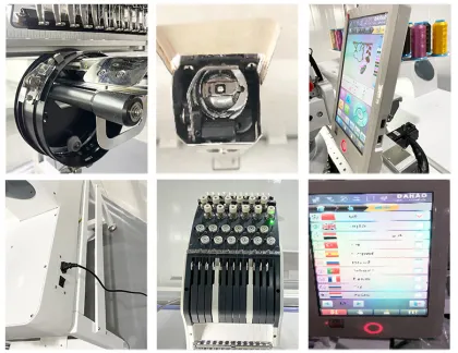 Commercial Home Single Head Embroidery Machine - Flat Embroidery Machine