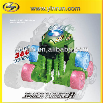 yinrun new product spider tumbler plastic car mini robot model