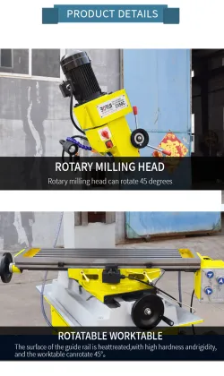 ZX50C Milling Machine: Optimum Drilling & Milling Solution