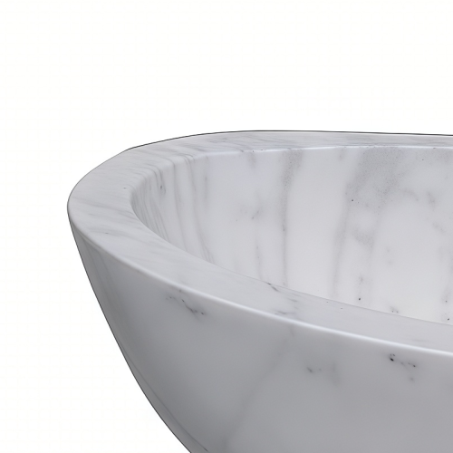 豪華なグレーヴェインの大理石の浴槽