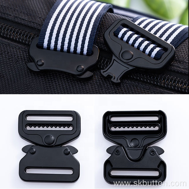 hot sale black adjustable metal buckle manufacturers