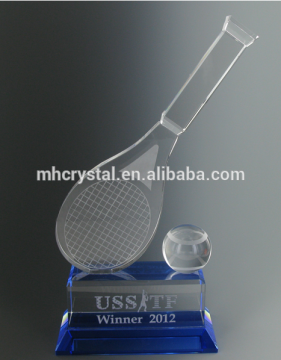 Optical Crystal Tennis Award Trophy MH-J0888