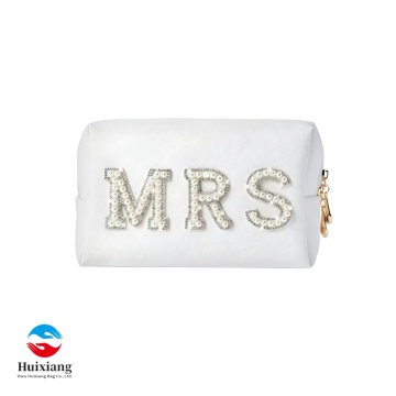 Elegante bolsa de transporte antibacteriana para cosméticos y artículos de tocador