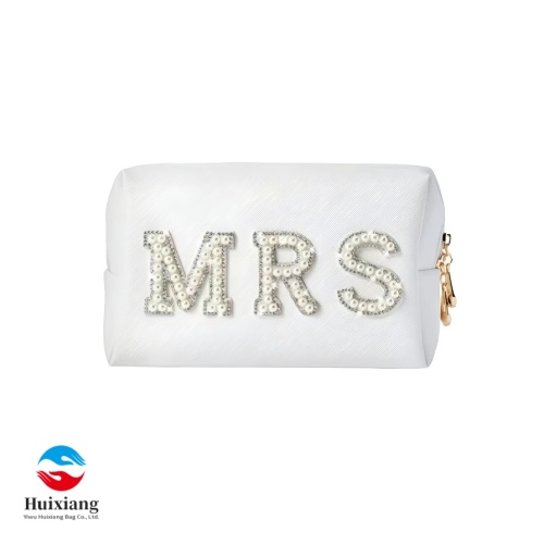 Elegante bolsa de transporte antibacteriana para cosméticos y artículos de tocador