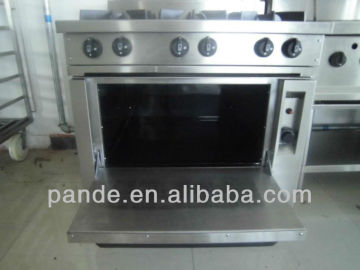 Good quality portable 4 burner gas stove with oven