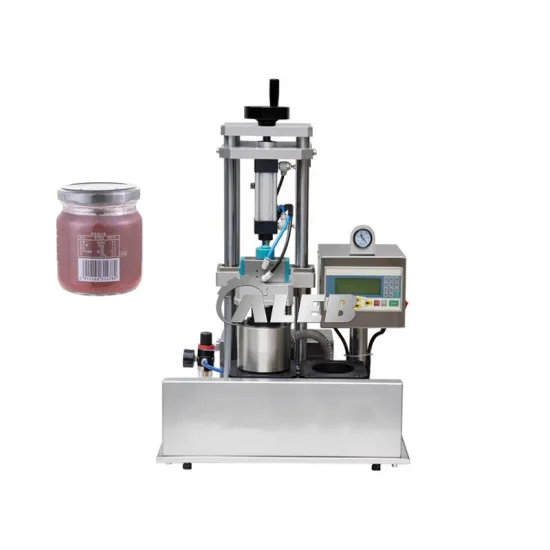 Food Grade Glass Packaging and Sealing Machine for Chili Sauce, Honey, and Other Jars