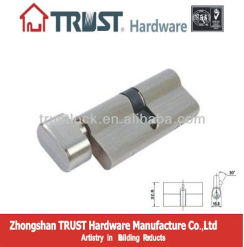 70mm Euro Profile Brass Turn knob cylinder lock