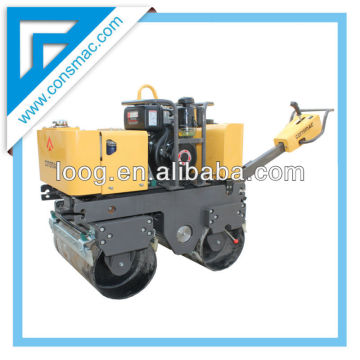 CONSMAC Hydraulic Walk Behind Double Drum Vibratory Roller