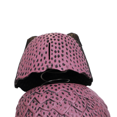 Bird Scare Plastic Owl Scarecrow with Rotating Head