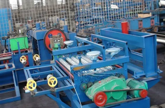 aluminum coil slitting machine with straightening cutting