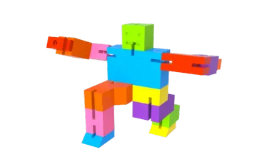 Cube Transformer Brain Cube