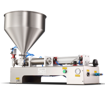 Pneumatic Oil Jam Cream Sauce Paste Peanut Butter Filling Machine