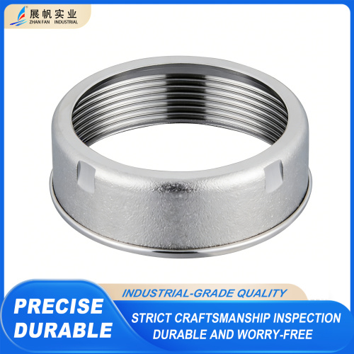 Tampa do medidor com flange de aço inoxidável projetada com precisão