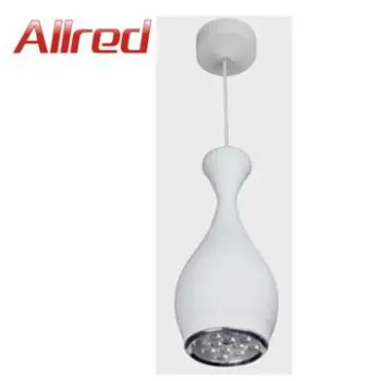 Modern style white shade 12W LED Pendant Lamp