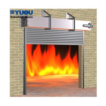 Hot Sale Automatic Electric Galvanized Fireproof Steel Roll-up Door