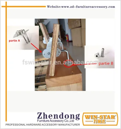 2016 Best selling Furniture hinge,steel furniture hinge,iron furniture hinge ZD-J011
