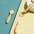 Baby Silicone Feeding Fork Spoon Set-Two Piece