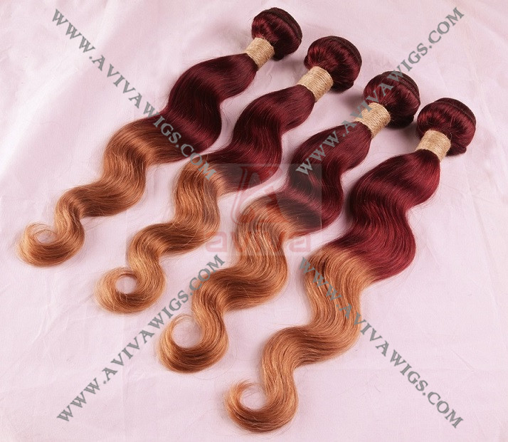 100% Virgin Remy Human Hair Weaving (AV-HE001)