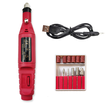 Machine With Bits Portable Nail Drill Electric