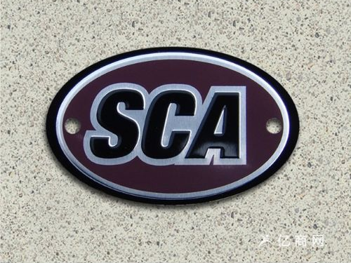 Unique Metal Logo Stickers