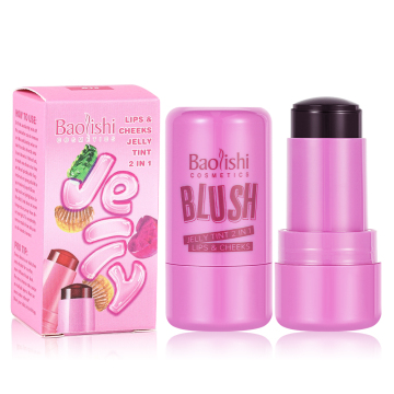 4 Colors Milk Jelly Blush Stick - Long Lasting, Non-Sticky Cheek Stain